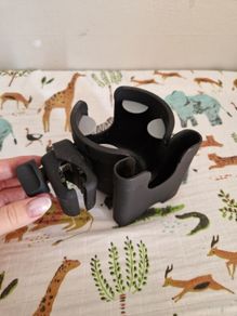 Universal pram cup and phone holder