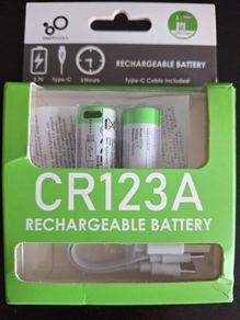 CR123A rechargeable battery