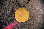 1996 20p Irish Punt Coin Necklace