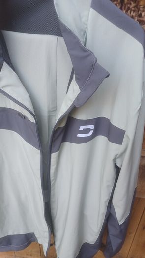 Druids sage colour golf jacket and trousers