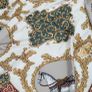 Vintage Ostinelli 100% Silk Made in Italy Equestrian Theme Scarf Image 2