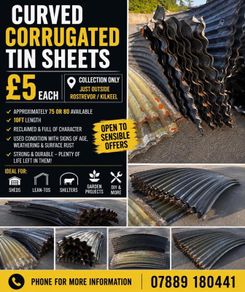 Corrugated iron