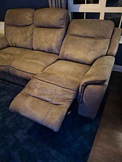 3 seater electric recliner sofa