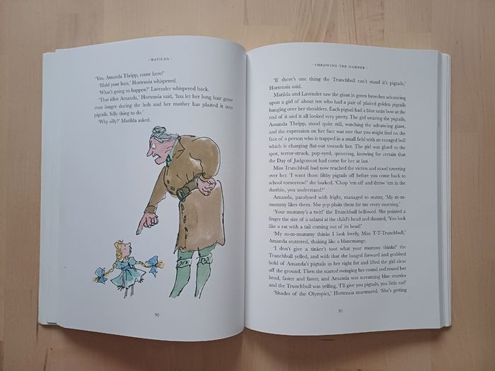 Matilda by Roald Dahl (Fantasy Adventure Illustrated Colour Edition 2016)