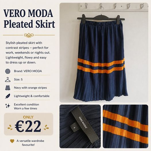 VERO MODA Pleated Skirt