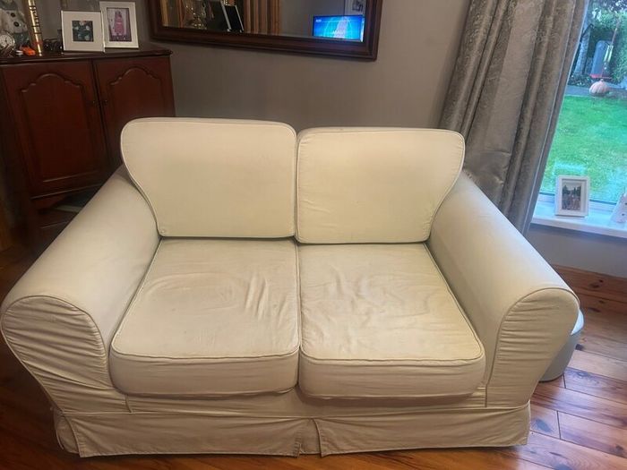 Two matching sofas