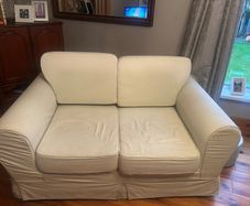 Two matching sofas