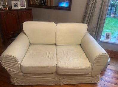 Two matching sofas