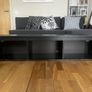 TV Unit and Shelving Unit 148cm Greystones Image 3