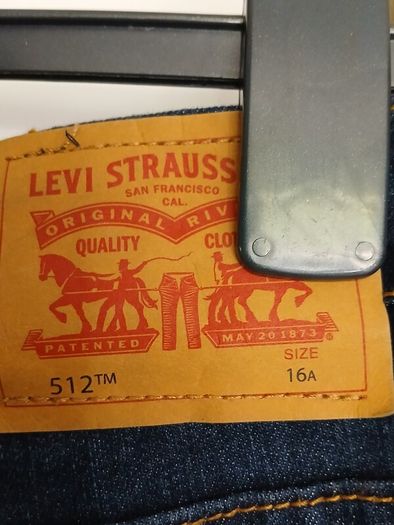 Levis 512 jeans brand new with tags 16yrs