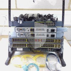 Cisco Ccna Ccnp Security Lab Kit 2x 1841, 1x 2960, 2x 3750, 1x Asa 4x Wic-1t