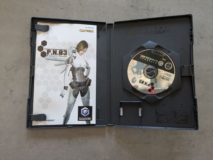 P.N.03 GameCube - Original Black Label (PAL CIB - Capcom)