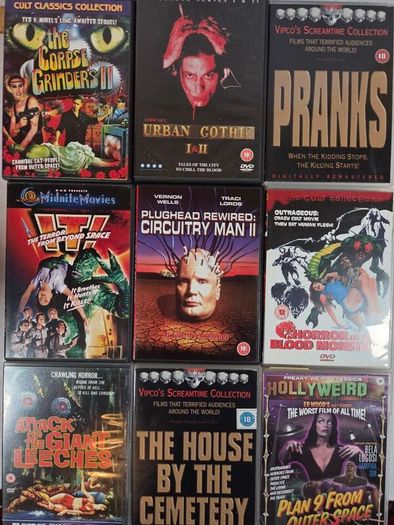 Horror DVD bundle