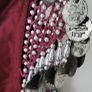 FRANCA belly dancer style cropped top Sz M ( Fit 10-12 UK) Image 7