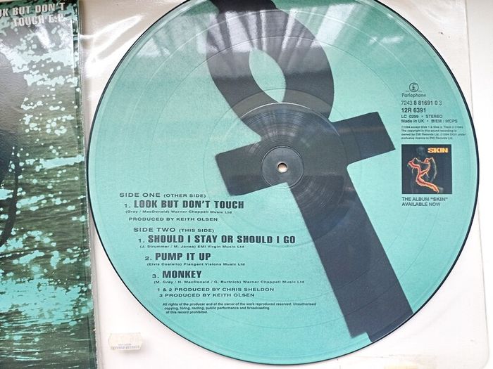 Skin  Look But Dont Touch 12,, Pic Disc