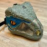 Mattel Jurassic World Velociraptor Blue Dinosaur Mask Image 2