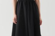 COS  Open-Back Midi Dress
