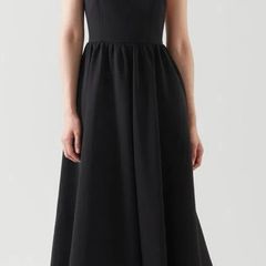 COS  Open-Back Midi Dress