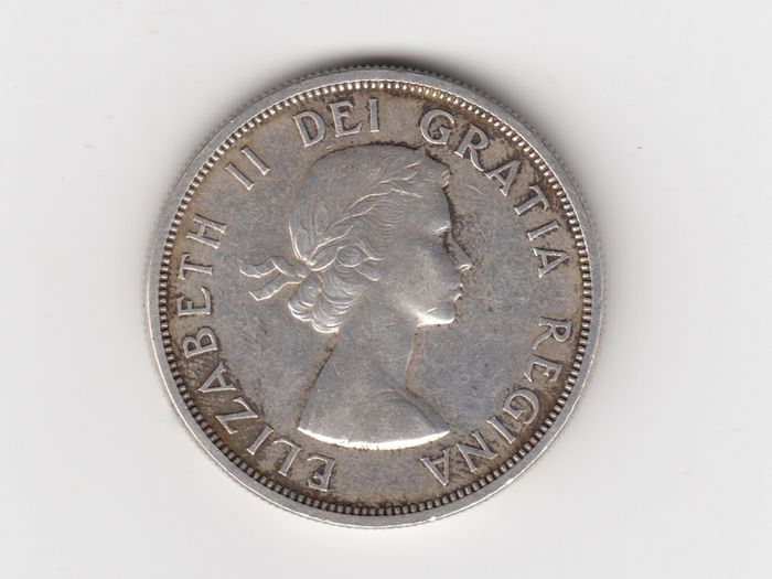 CANADA 1959 Dollar, 80% silver coin (No. G43)