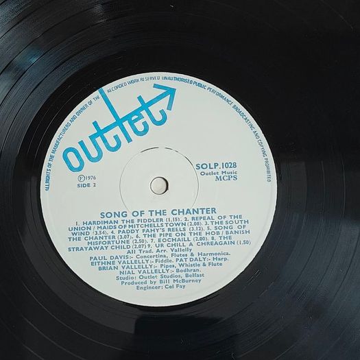 The Armagh Pipers Club, Song of the Chanter LP, Irish Folk Trad on Outlet