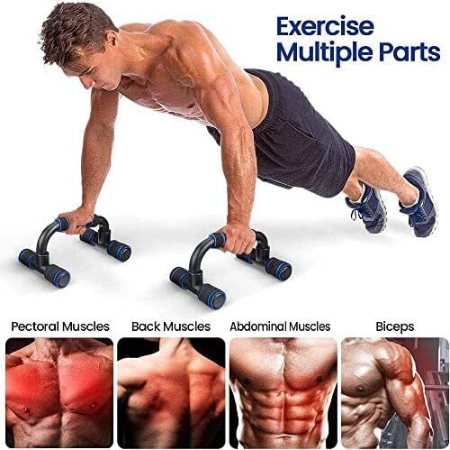 7-IN-1 Ab Roller Wheel Set With, 2 Push-up Bars, Resistance Band, Skipping Rope, Hand Grip And Knee Pad, Fitness Workout At Home Gym, Multi-functional Sports Equipment Father's Day Gifts