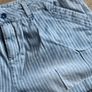 Denim Stripe Shorts - Size 14 / F&F Summer Stylish short shorts Image 8