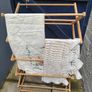 Old wood Clothes Horse Image 2