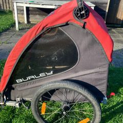 Burly honey bee duo bike trailer