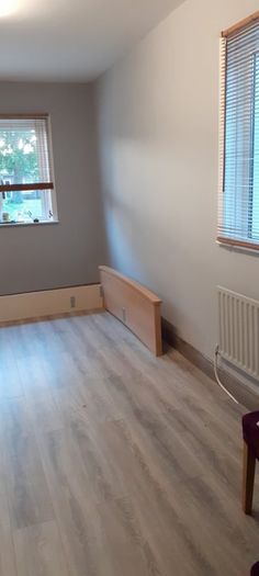 King size bed frame with large storage box.