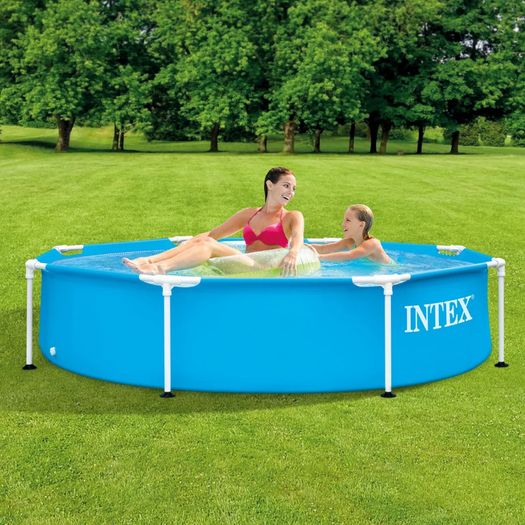 Intex 1,828 litre Metal Frame Pool Used Only 3 Times  40.00