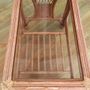 Cane Glass Table