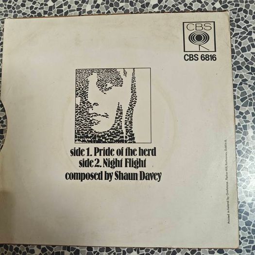 Shaun Davey, The Pride of the Herd PS 7" , Irish Folk Trad
