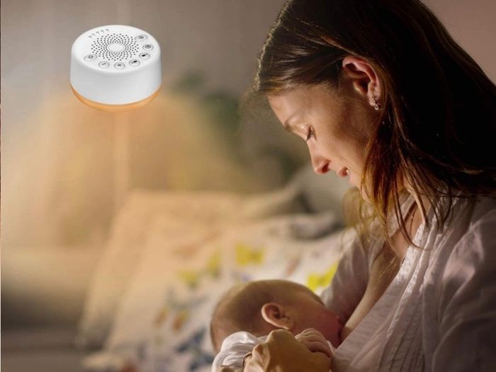 Sound Machine White Noise Machine for Baby Adults Kids Sleeping with Night Light 25 Soothing Sounds 32 Volume 5 Timer Memory Function for Home Office Travel MULTIPLE COLOURS AVAILABLE, SEE PHOTOS (FREE POSTAGE)