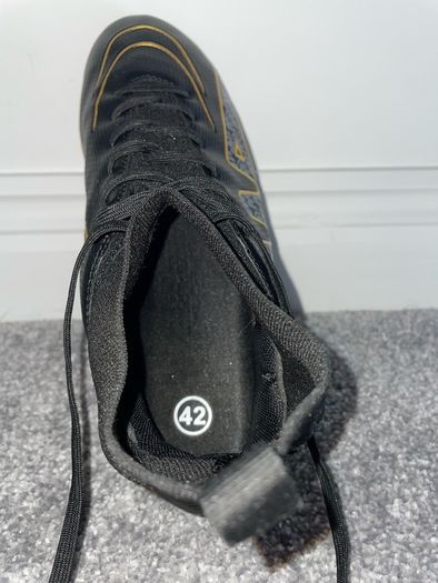 Black & Gold Football Boots