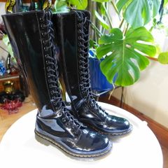 Dr Martens 1B60 Patent Leather  Knee High Boot