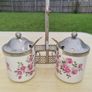Set of two vintage porcelain sugar bowls Image 4