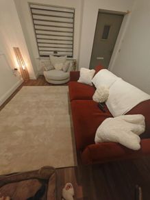 swivel chair and 3 seater sold together or separately