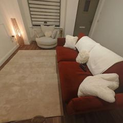 swivel chair and 3 seater sold together or separately