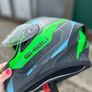 motorbike Helmet and matching gloves Image 8