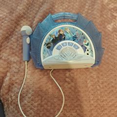 Frozen Sing-a-along Boom box with microphone