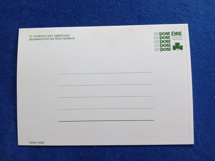 St. Patrick's Day Letter Cards