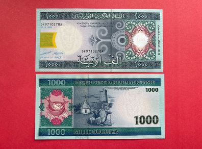 Mauritania. 1000. Ouguiya  2006. Pick. 13b  ( Uncirculated )