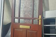 solid wood door
