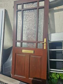 solid wood door