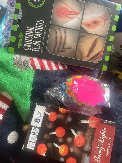 Halloween + Christmas items