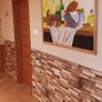 Tile,stone,brick Effect 3D PVC Wall panels Image 6