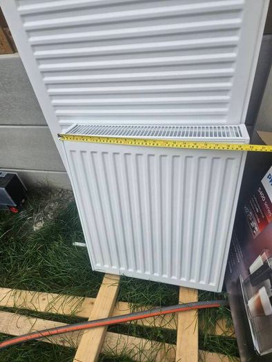 2 Brand-New White Panel Radiators