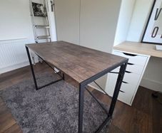 office chair + desk