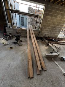 pine floorboards