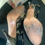 Belen Donate ladies designer sling back heels Image 9